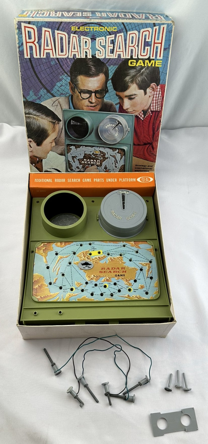 Radar Search Game - 1969 - Ideal - Great Condition