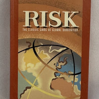 Risk Wood Bookshelf Game - 2005 - Hasbro - Good Condition