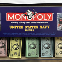 US Navy Edition Monopoly - 2006 - USAopoly - Great Condition