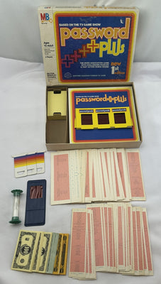 Password Plus Game - 1978 - Milton Bradley - Very Good Condition