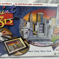 Paint 3D New York Paint By Numbers - 1999 - Wrebbit - New/Sealed