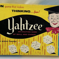 Yahtzee Game - 1956 - Milton Bradley - Good Condition