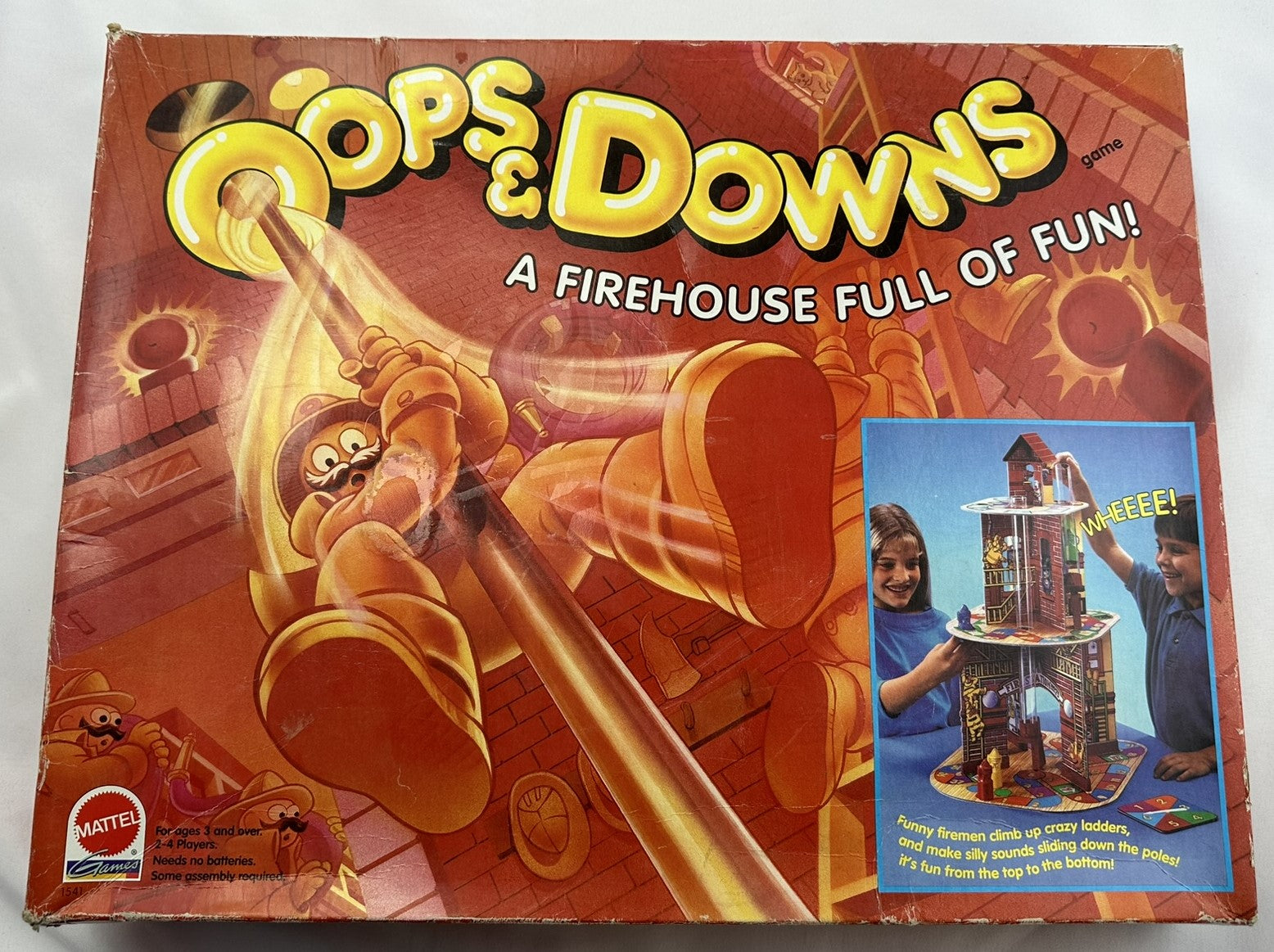 Oops and Downs Game - 1992 - Mattel - Great Condition