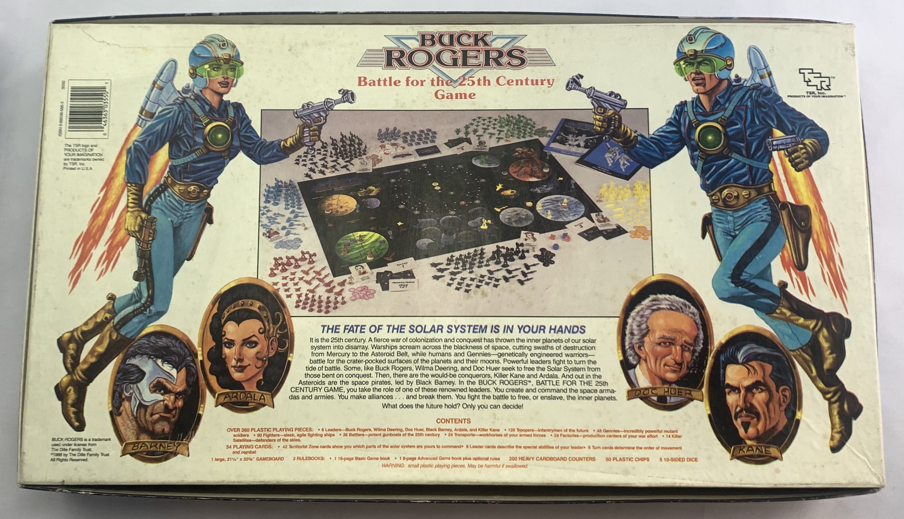 Buck Rogers: Battle for the 25th Century Game - 1988 - TSR - Great Condition