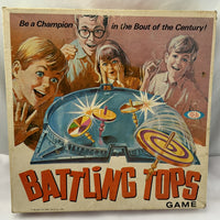 Battling Tops Game - 1968 - Ideal - Good Condition