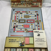 Public Assistance Board Game - 1980 - Hammerhead Games - Great Condition