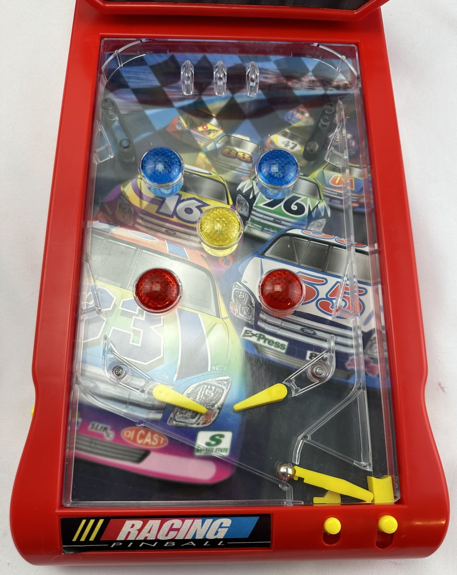 Nascar Racing Electronic Pinball Game - Good Condition