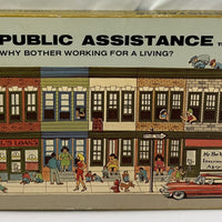 Public Assistance Board Game - 1980 - Hammerhead Games - Great Condition