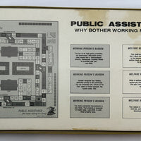 Public Assistance Board Game - 1980 - Hammerhead Games - Great Condition