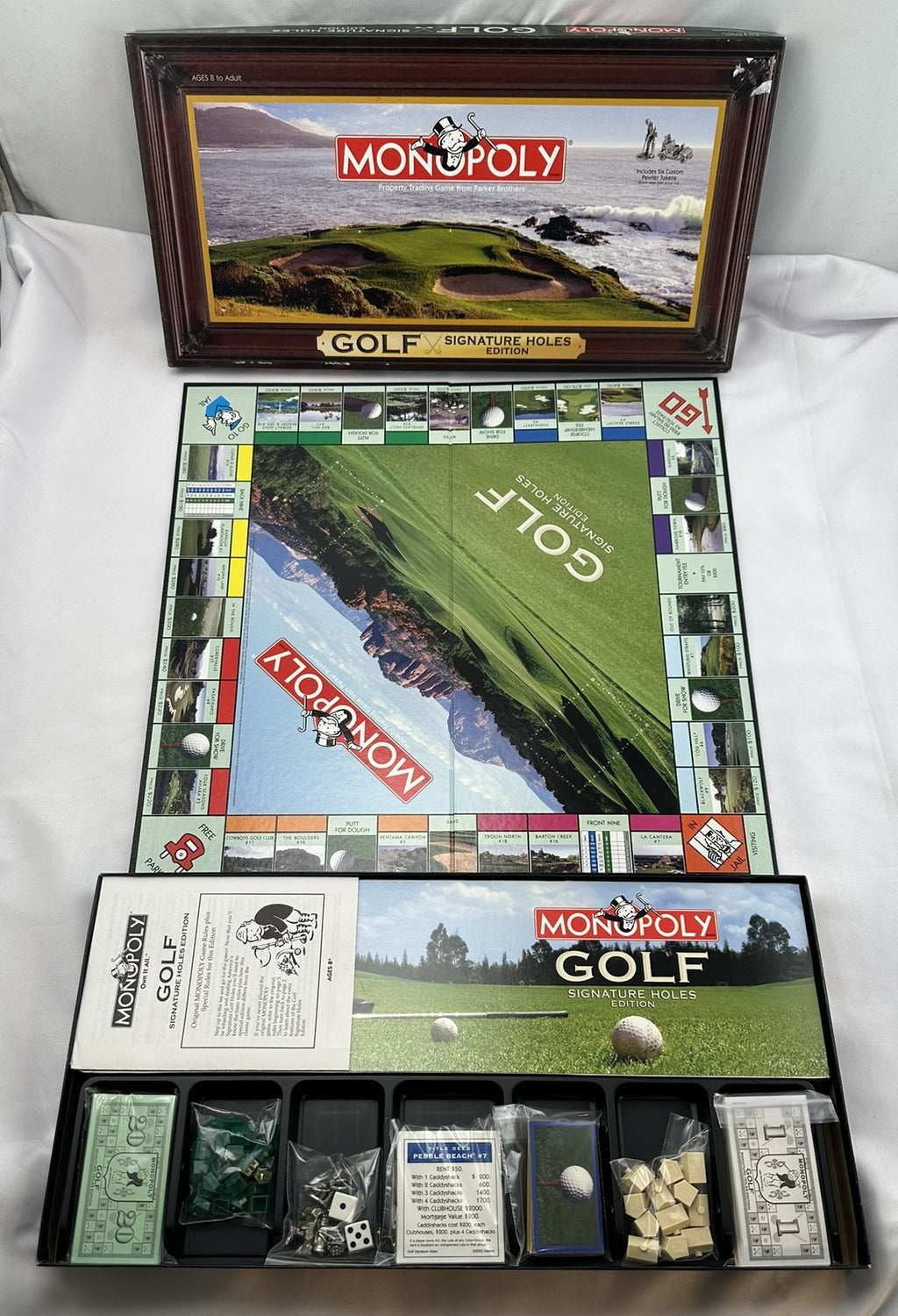 Monopoly Golf Signature Holes Edition - 2005 - USAopoly - Great Condition