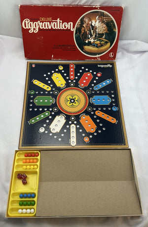 Aggravation Game Deluxe Party Edition - 1977 - Lakeside - Good Condition