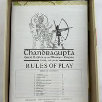 Chandragupta: Great Battles of the Mauryan Empire – India, 319-261 BC - 2008 - GMT Games - New Old Stock