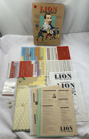 Lion of the North: The Dawn of Modern Warfare, 1631-1632 - 1993 - GMT Games - New Old Stock