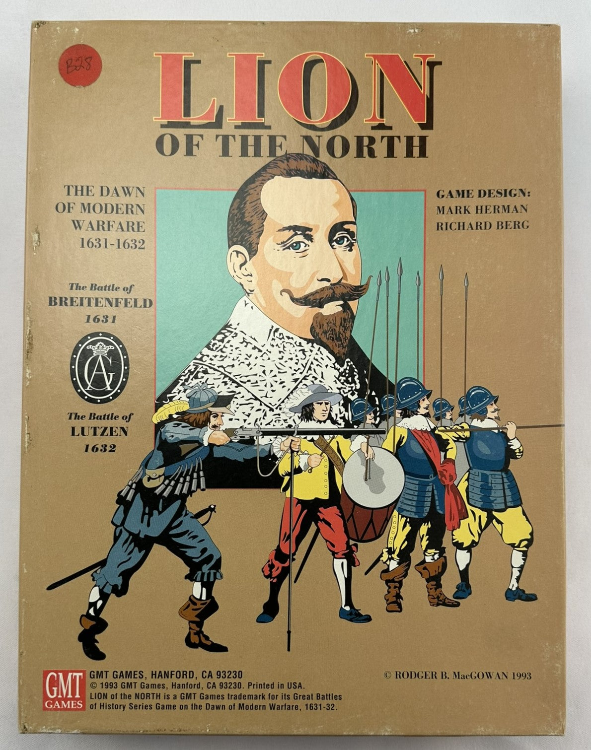 Lion of the North: The Dawn of Modern Warfare, 1631-1632 - 1993 - GMT Games - New Old Stock