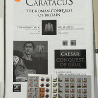 Caesar: Conquest of Gaul w/ All Modules - 1998 - GMT Games - New Old Stock