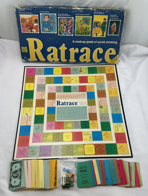 Ratrace Game - 1974 - Waddington - Good Condition