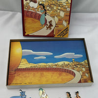 Aladdin Play Set Colorforms - 1993 - Very Good Condition