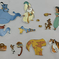 Aladdin Play Set Colorforms - 1993 - Very Good Condition