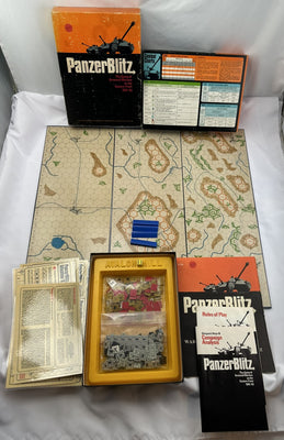 Panzer Blitz - 1970 - Avalon Hill - Good Condition