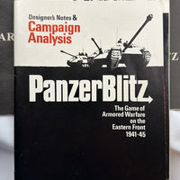 Panzer Blitz - 1970 - Avalon Hill - Good Condition