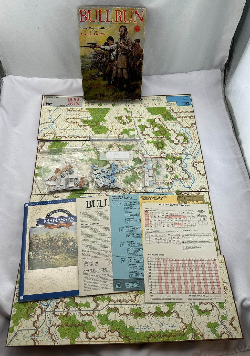 Bull Run: The First Major Battle of the American Civil War - 1983 - Avalon Hill - Never Played