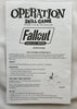 Fallout Operation Game - 2017 - USAopoly - Great Condition