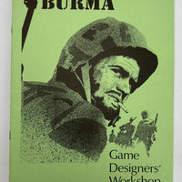 Burma Game - 1976 - Game Designers Workshop - Very Good Condition