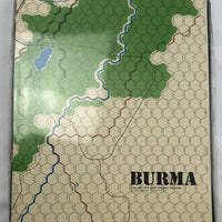 Burma Game - 1976 - Game Designers Workshop - Very Good Condition