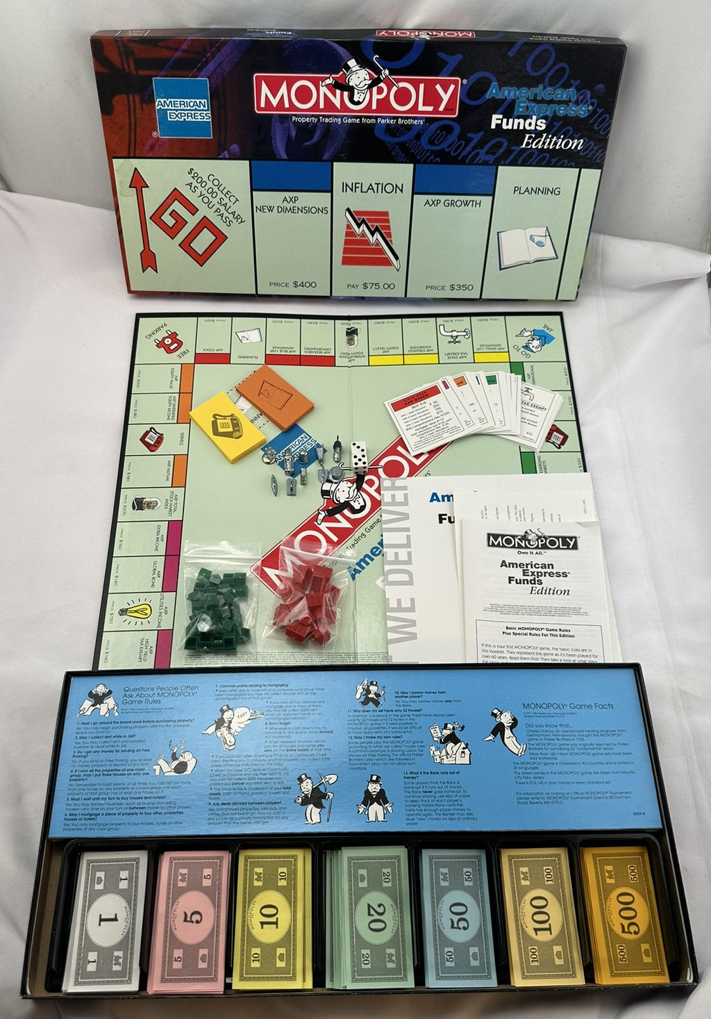 Monopoly American Express Edition - 2000 - USAopoly - Great Condition