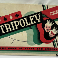 Tripoley Deluxe Mat Edition - 1942 - Cadaco - Great Condition