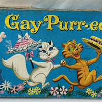 Gay Purr-ee Game - 1962 - Whitman - Good Condition