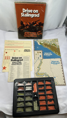 Drive on Stalingrad Game - 1977 - SPI - Very Good Condition