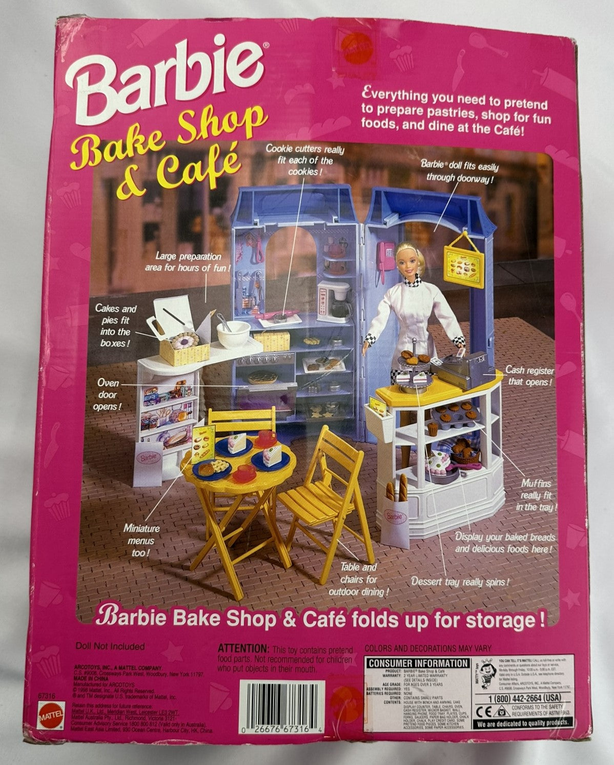 Barbie Bake and Shop Cafe - 1999 - Great Condition