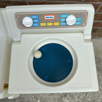 Little Tikes Washer Dryer Set Ironing Board Child Size - Good Condition