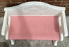 Vintage Little Tikes Pink Bench Chest Victorian Style - Great Condition