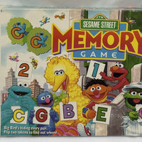 Sesame Street Memory Game - 1990 - Milton Bradley - Great Condition