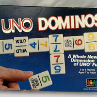 UNO Dominos Game - 1986 - International Games - Great Condition