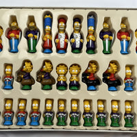 Simpsons Chess Set - 1991 - Cardinal - Great Condition