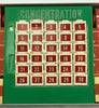 Concentration Game 2nd Edition - 1960 - Milton Bradley - Great Condition