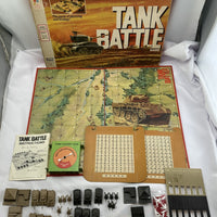 Tank Battle Game - 1975 - Milton Bradley - Very Good Condition