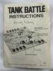 Tank Battle Game - 1975 - Milton Bradley - Very Good Condition