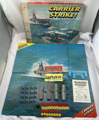 Carrier Strike Game - 1977 - Milton Bradley - Good Condition