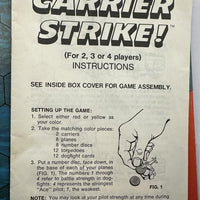 Carrier Strike Game - 1977 - Milton Bradley - Good Condition