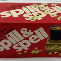 Spill and Spell Game - 1972 - Parker Brothers - Very Good Condition