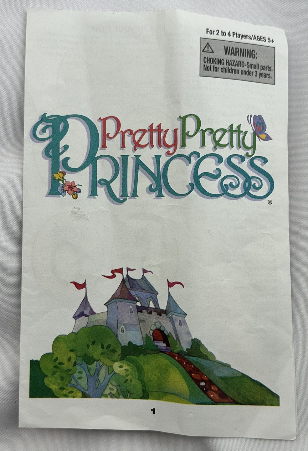 Pretty Pretty Princess Game - 2009 - Milton Bradley - Great Condition