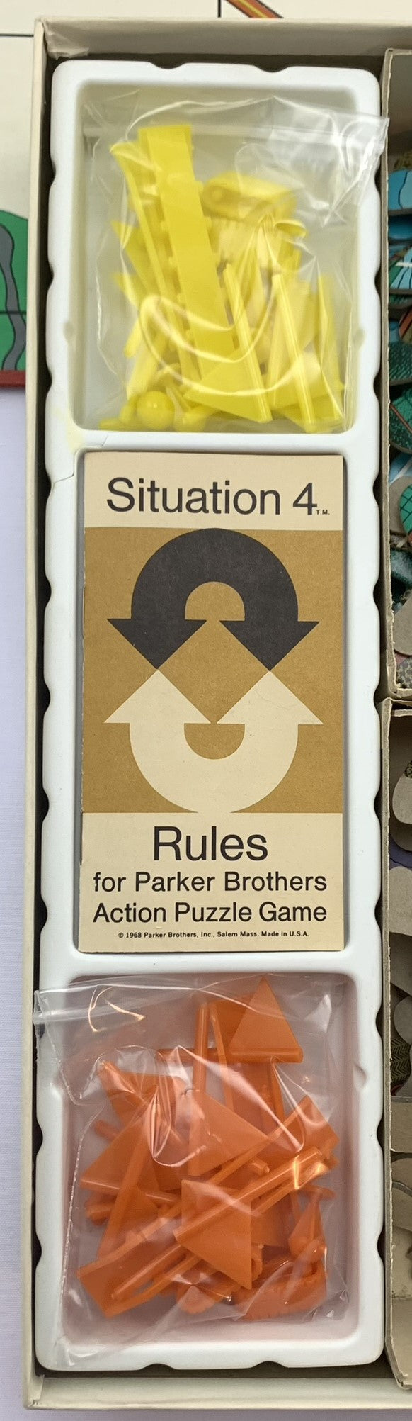 Situation 4 Game - 1968 - Parker Brothers - Great Condition