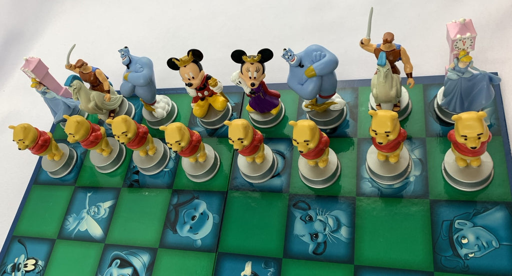 Disney Chess, Checkers, Tic Tac Toe Store 3 Family Fun Games - | Mandi's Attic Toys