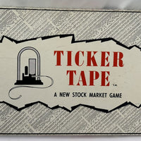 Ticker Tape Stock Market Game - 1960 - Cadaco - Great Condition