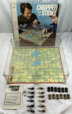 Chopper Strike Game - 1976 - Milton Bradley - Great Condition