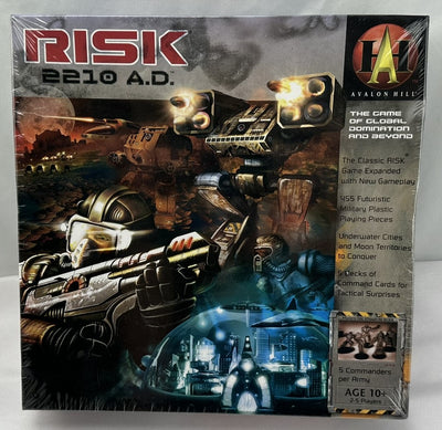 Risk 2210 A.D. - 2001 - Parker Brothers - New/Sealed